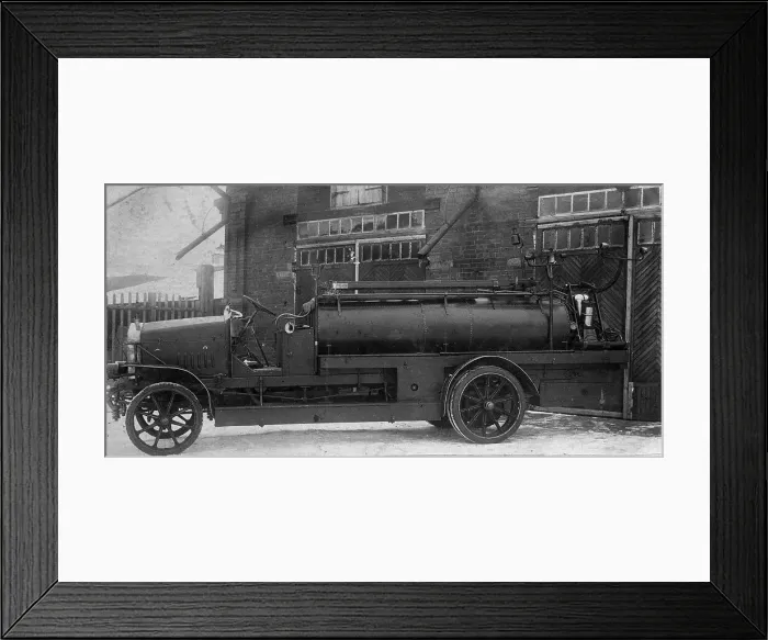 Framed Print : Fire Truck, 1924. Creator: Unknown Framed Print : Fire Truck, 1924. Creator: Unknown