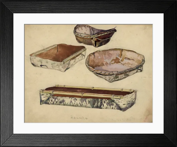 Framed Print : Chuman. Selkups, 1920. Creator: A. G. Vargin Framed Print : Chuman. Selkups, 1920. Creator: A. G. Vargin