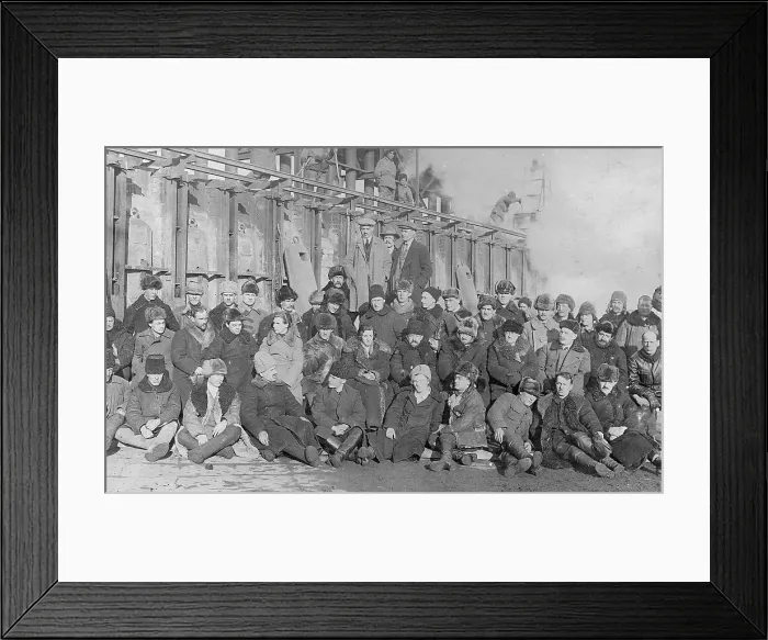 Framed Print : Coke-Chemical Complex. Opening Ceremony, 1924. Creator: Unknown Framed Print : Coke-Chemical Complex. Opening Ceremony, 1924. Creator: Unknown