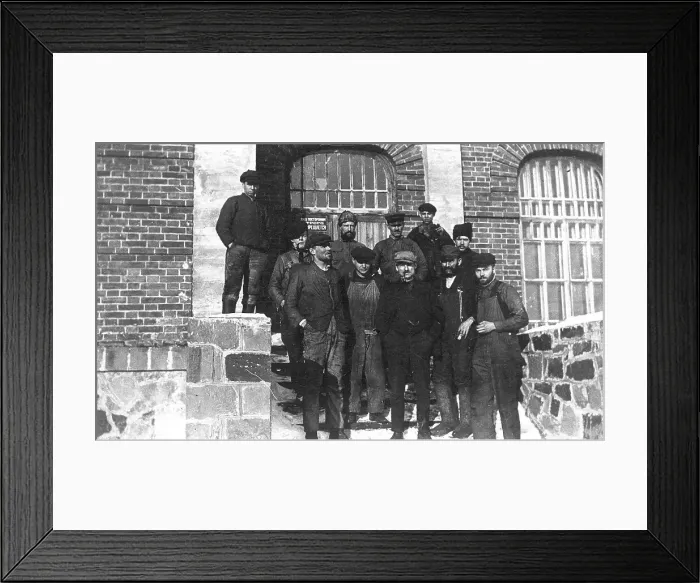 Framed Print : Coke Chemical Complex - Electromechanical Shop, 1923. Creator: Unknown Framed Print : Coke Chemical Complex - Electromechanical Shop, 1923. Creator: Unknown