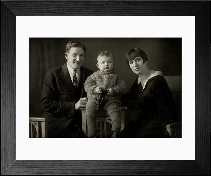 Framed Print : Albert, Maria, and Bert Kotter, 1928. Creator: Unknown Framed Print : Albert, Maria, and Bert Kotter, 1928. Creator: Unknown