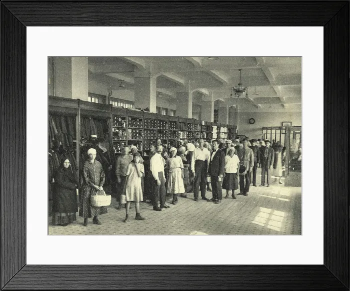 Framed Print : Novosibirsk Department store C.R.K. 1924-1934. Creator: Unknown Framed Print : Novosibirsk Department store C.R.K. 1924-1934. Creator: Unknown