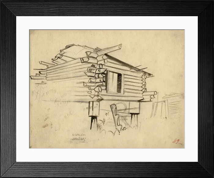 Framed Print : Labaz. Selkups, 1920. Creator: A. G. Vargin Framed Print : Labaz. Selkups, 1920. Creator: A. G. Vargin