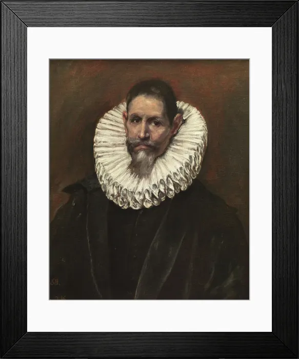Framed Print : Portrait of Jerónimo de Cevallos, ca 1609-1613. Creator: El Greco, Dominico (1541-1614) Framed Print : Portrait of Jerónimo de Cevallos, ca 1609-1613. Creator: El Greco, Dominico (1541-1614)