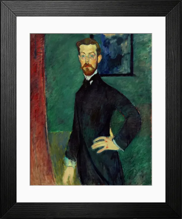 Framed Print : Portrait of Paul Alexandre (1881-1968), 1909. Creator: Modigliani, Amedeo (1884-1920) Framed Print : Portrait of Paul Alexandre (1881-1968), 1909. Creator: Modigliani, Amedeo (1884-1920)