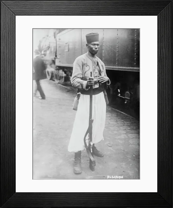 Framed Print : Algerian, 5 Oct 1914. Creator: Bain News Service Framed Print : Algerian, 5 Oct 1914. Creator: Bain News Service