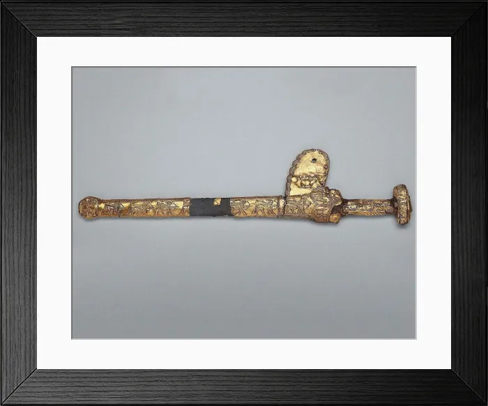 Framed Print : Sword with Sheath, 7th cen. BC. Creator: Scythian Art Framed Print : Sword with Sheath, 7th cen. BC. Creator: Scythian Art