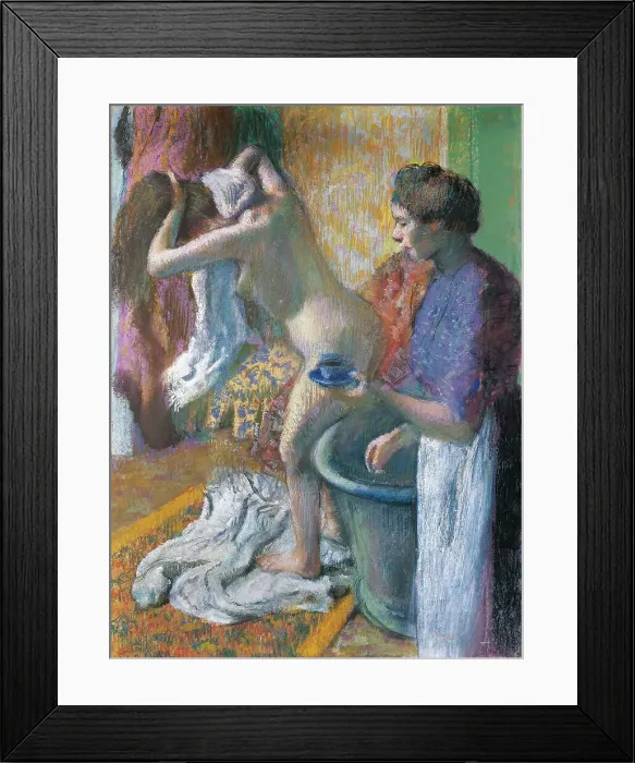 Framed Print : Le Petit Déjeuner à la Sortie du Bain, ca 1896. Creator: Degas, Edgar (1834-1917) Framed Print : Le Petit Déjeuner à la Sortie du Bain, ca 1896. Creator: Degas, Edgar (1834-1917)