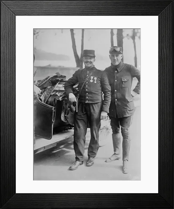 Framed Print : Pegoud & Monternier, between c1914 and c1915. Creator: Bain News Service. Pegoud & Monternier, between c1914 and c1915. Creator: Bain News Service Framed Print : Pegoud & Monternier, between c1914 and c1915. Creator: Bain News Service. Pegoud & Monternier, between c1914 and c1915. Creator: Bain News Service