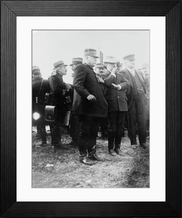 Framed Print : Gen. Joffre & Poincare, between c1914 and c1915. Creator: Bain News Service. Gen. Joffre & Poincare, between c1914 and c1915. Creator: Bain News Service Framed Print : Gen. Joffre & Poincare, between c1914 and c1915. Creator: Bain News Service. Gen. Joffre & Poincare, between c1914 and c1915. Creator: Bain News Service
