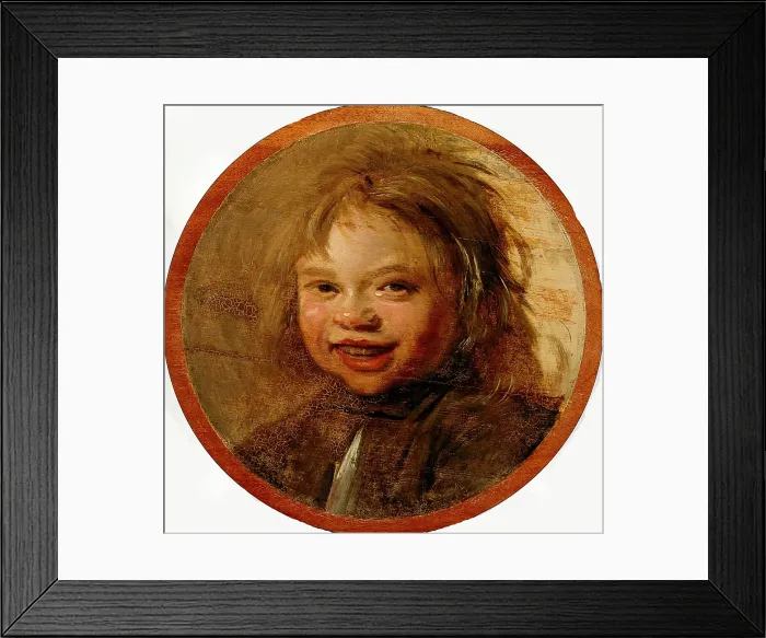 Framed Print : The Laughing Child, First Half of 17th cen.. Creator: Hals, Frans I (1581-1666) Framed Print : The Laughing Child, First Half of 17th cen.. Creator: Hals, Frans I (1581-1666)