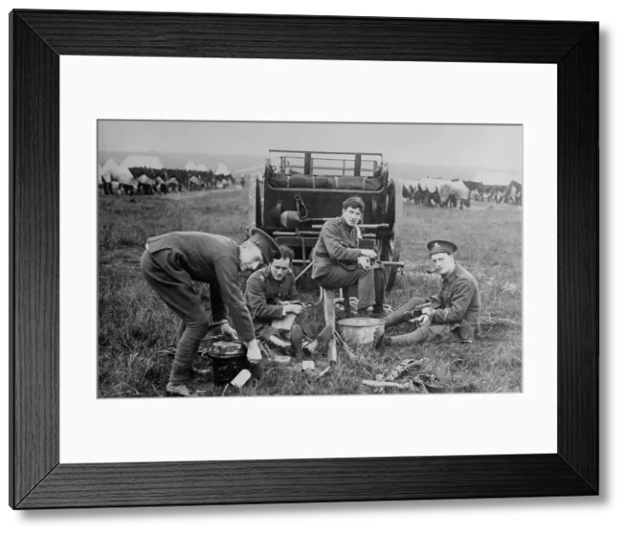 Framed Print : Recruits, Aldershot, between 1914 and c1915. Creator: Bain News Service Framed Print : Recruits, Aldershot, between 1914 and c1915. Creator: Bain News Service