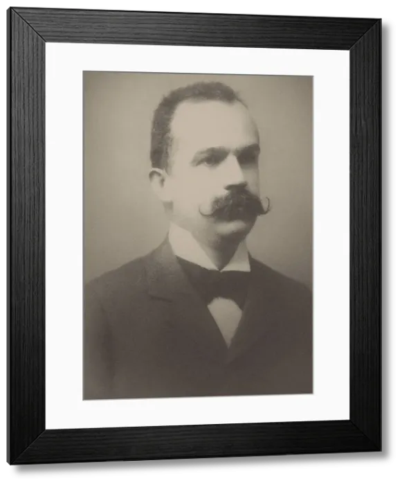 Framed Print : Portrait of Sotirios Voulgaris (1857-1932). Creator: Anonymous Framed Print : Portrait of Sotirios Voulgaris (1857-1932). Creator: Anonymous
