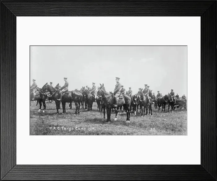 Framed Print : Recruits, Aldershot, between c1910 and c1915. Creator: Bain News Service