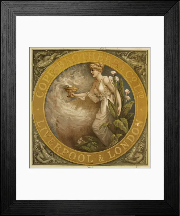 Framed Print : Cope Bros & Co, c. 1890. Creator: Anonymous. Cope Bros & Co, c. 1890. Creator: Anonymous Framed Print : Cope Bros & Co, c. 1890. Creator: Anonymous. Cope Bros & Co, c. 1890. Creator: Anonymous