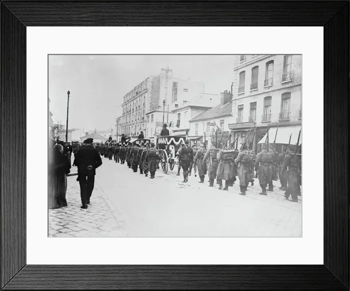 Framed Print : English soldiers buried, Versailles, 29 Oct 1914. Creator: Bain News Service Framed Print : English soldiers buried, Versailles, 29 Oct 1914. Creator: Bain News Service