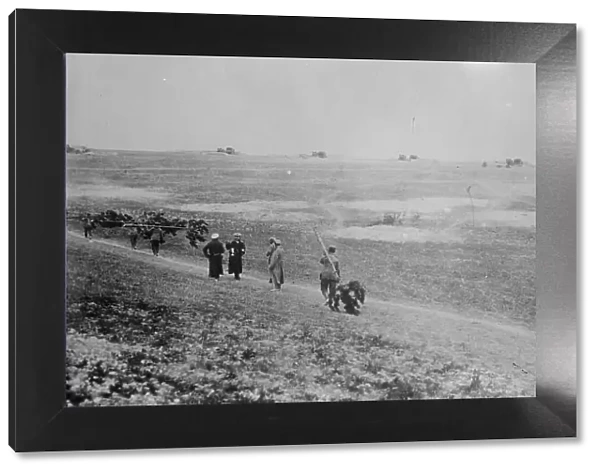 German Artillery near Verdun, between 1914 and c1915. Creator: Bain News Service