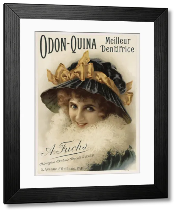 Framed Print : Odon-Quina, 1895. Creator: Anonymous Framed Print : Odon-Quina, 1895. Creator: Anonymous