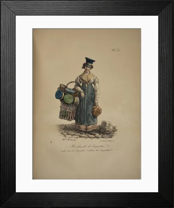 Framed Print : Cap seller. From the Series Cris de Paris (The Cries of Paris), 1815. Creator: Vernet, Carle (1758-1836). Cap seller. From the Series Cris de Paris (The Cries of Paris), 1815. Creator: Vernet, Carle (1758-1836) Framed Print : Cap seller. From the Series Cris de Paris (The Cries of Paris), 1815. Creator: Vernet, Carle (1758-1836). Cap seller. From the Series Cris de Paris (The Cries of Paris), 1815. Creator: Vernet, Carle (1758-1836)