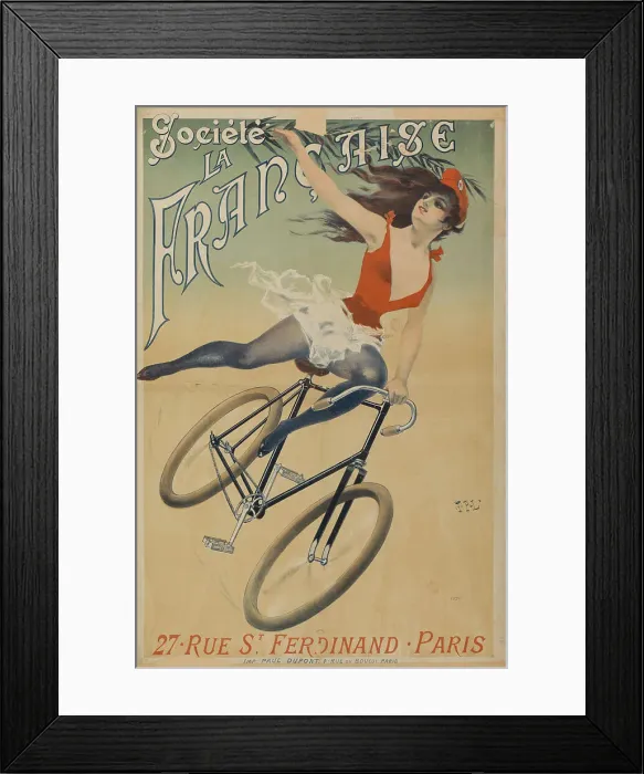 Framed Print : Société la Française, 1893. Creator: Pal (Jean de Paléologue) (1855-1942) Framed Print : Société la Française, 1893. Creator: Pal (Jean de Paléologue) (1855-1942)