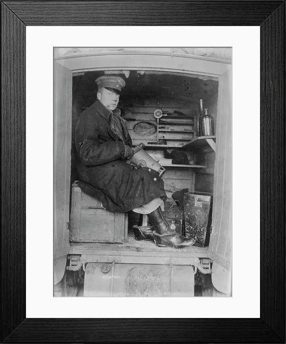 Framed Print : German Army Photographer, between c1914 and c1915. Creator: Bain News Service Framed Print : German Army Photographer, between c1914 and c1915. Creator: Bain News Service