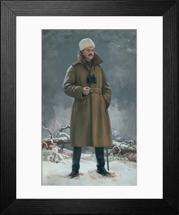 Framed Print : Portrait of Carl Gustaf Emil Mannerheim (1867-1951), 1933. Creator: Järnefelt, Eero (1863-1937) Framed Print : Portrait of Carl Gustaf Emil Mannerheim (1867-1951), 1933. Creator: Järnefelt, Eero (1863-1937)
