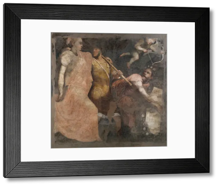 Framed Print : The generosity of Scipio Africanus, c.1557. Creator: Gambara, Lattanzio (around 1530-1574) Framed Print : The generosity of Scipio Africanus, c.1557. Creator: Gambara, Lattanzio (around 1530-1574)