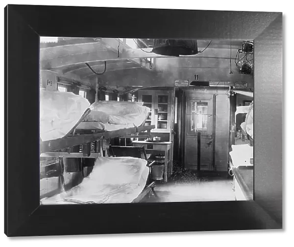 German Hospital R.R. car, between c1910 and c1915. Creator: Bain News Service