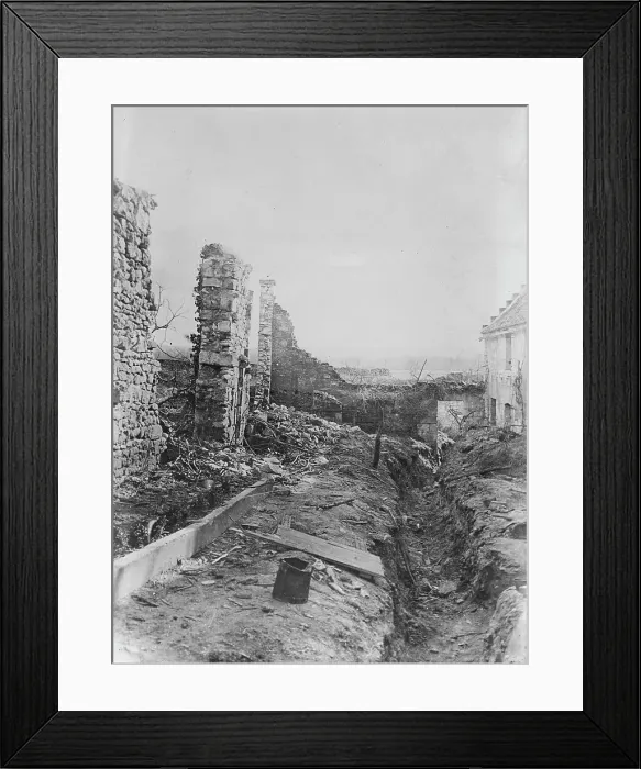 Framed Print : Guiscard, 28 Mar 1918. Creator: Bain News Service Framed Print : Guiscard, 28 Mar 1918. Creator: Bain News Service