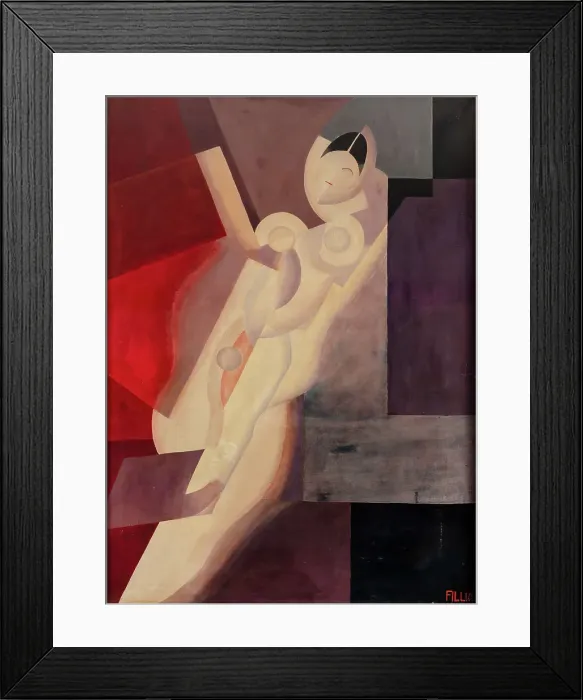 Framed Print : femininity, 1928. Creator: Fillia, (Luigi Colombo) (1904-1936) Framed Print : femininity, 1928. Creator: Fillia, (Luigi Colombo) (1904-1936)