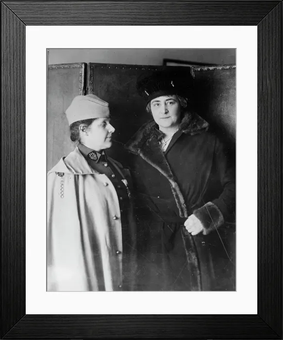 Framed Print : Dr. Rosalie S. Morton, Anne Morgan, between c1915 and c1920. Creator: Bain News Service