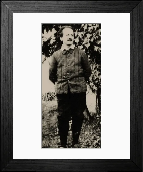 Framed Print : Erich Scheurmann (1878-1957), Early 1920s. Creator: Unknown photographer