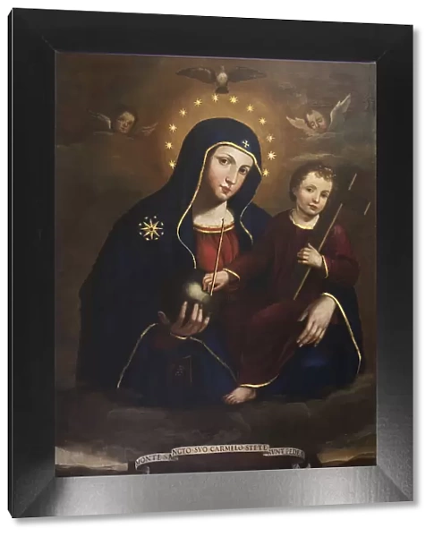 Our Lady of Mount Carmel, c.1635-1640. Creator: Bricci, Plautilla (1616-1705)