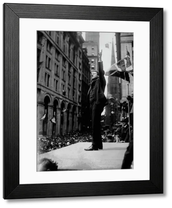 Framed Print : Stephen A. Wise [i.e. Stephen S. Wise], May 1918. Creator: Bain News Service