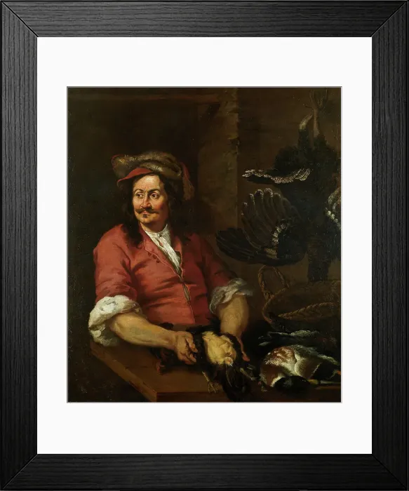 Framed Print : Portrait of a cook, Second half of the 17th century. Creator: Cassana, Niccolo (1659-1714) Framed Print : Portrait of a cook, Second half of the 17th century. Creator: Cassana, Niccolo (1659-1714)
