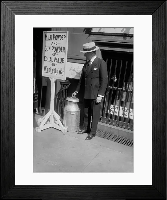 Framed Print : J.B. Wells, 1918. Creator: Bain News Service Framed Print : J.B. Wells, 1918. Creator: Bain News Service