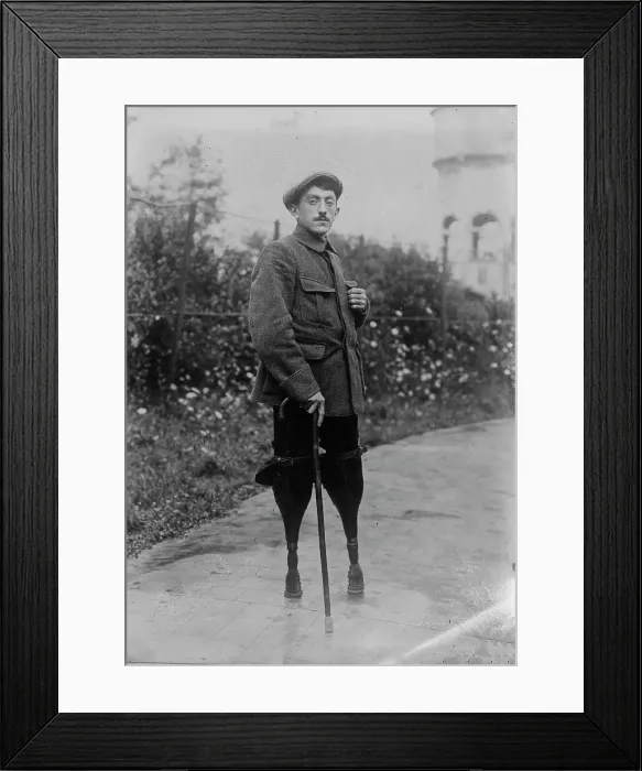 Framed Print : Louis Blin [Monitor, French Cripple School], 17 May 1918. Creator: Bain News Service