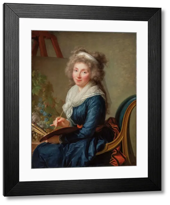 Framed Print : Portrait of Marquise de Grollier, née Charlotte Eustache Sophie de Fuligny-Damas (1741-1828), 1788. Creator: Vigée Le Brun, Louise Élisabeth (1755-1842) Framed Print : Portrait of Marquise de Grollier, née Charlotte Eustache Sophie de Fuligny-Damas (1741-1828), 1788. Creator: Vigée Le Brun, Louise Élisabeth (1755-1842)