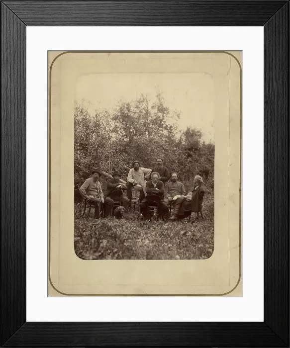 Framed Print : A group of Krasnoyarsk residents hunting in the Minusinsk district, on the Yenisei River, 1888. Creator: Akselrod Framed Print : A group of Krasnoyarsk residents hunting in the Minusinsk district, on the Yenisei River, 1888. Creator: Akselrod