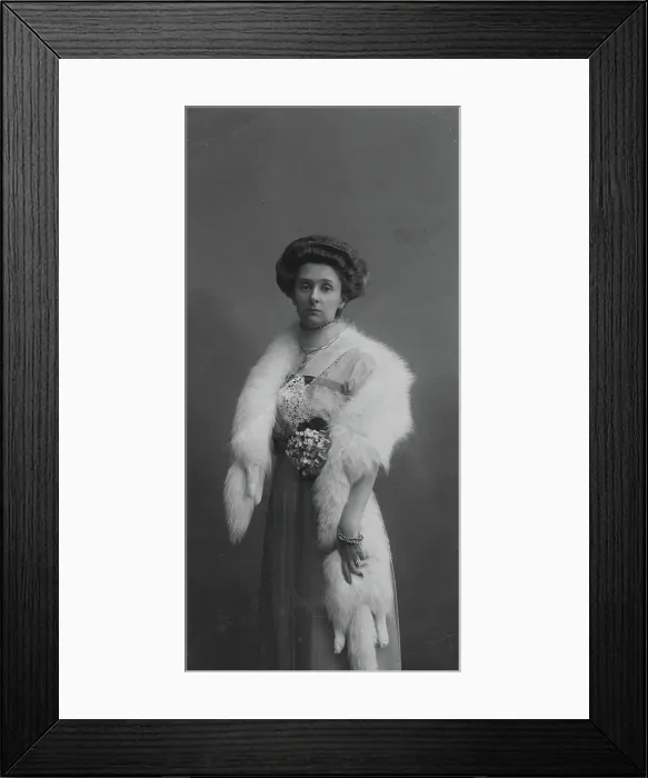Framed Print : Natalia Petrovna Bologovskaya - wife of the governor of Yenisei province, 1880. Creator: Unknown Framed Print : Natalia Petrovna Bologovskaya - wife of the governor of Yenisei province, 1880. Creator: Unknown