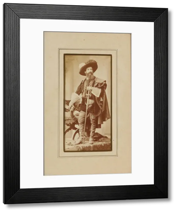 Framed Print : Portrait of painter Hans Makart in Dürer costume, 1879. Creator: Angerer, Victor (1839-1894) Framed Print : Portrait of painter Hans Makart in Dürer costume, 1879. Creator: Angerer, Victor (1839-1894)