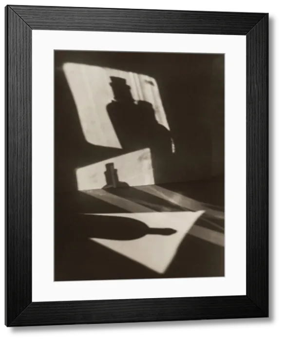 Framed Print : Untitled (composition and still life), 1927-1928. Creator: Funke, Jaromir (1896-1945) Framed Print : Untitled (composition and still life), 1927-1928. Creator: Funke, Jaromir (1896-1945)