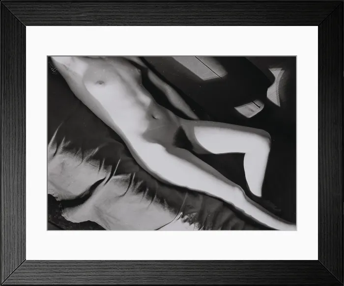Framed Print : Nude (positive), 1931. Creator: Moholy-Nagy, Laszlo (1895-1946)
