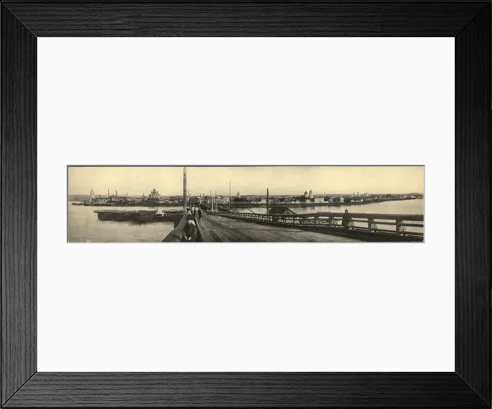 Framed Print : Irkutsk. Panorama, 1904-1914. Creator: Unknown Framed Print : Irkutsk. Panorama, 1904-1914. Creator: Unknown