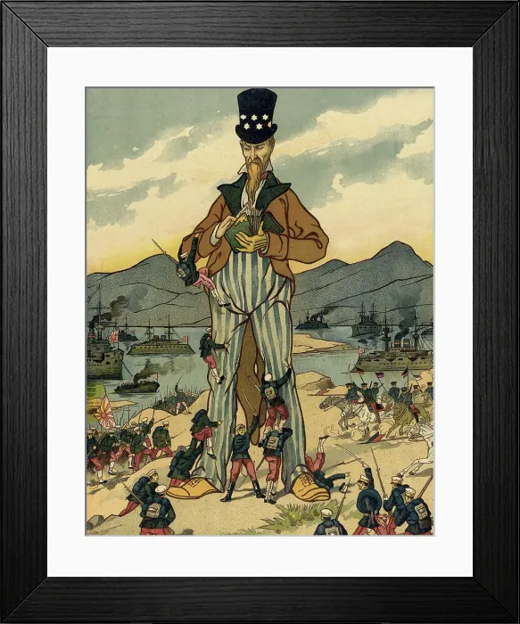 Framed Print : Chasing Money (Japanese Song), 1904. Creator: Unknown Framed Print : Chasing Money (Japanese Song), 1904. Creator: Unknown