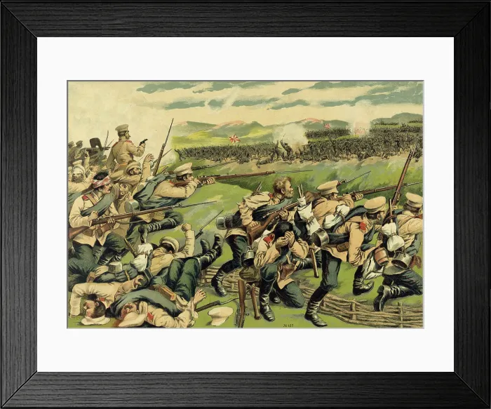 Framed Print : The Battle of Mukden, 30 September 1904, 1904. Creator: Unknown Framed Print : The Battle of Mukden, 30 September 1904, 1904. Creator: Unknown