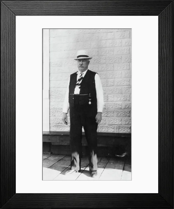 Framed Print : Bill McFee, between c1900 and 1916. Creator: Unknown Framed Print : Bill McFee, between c1900 and 1916. Creator: Unknown
