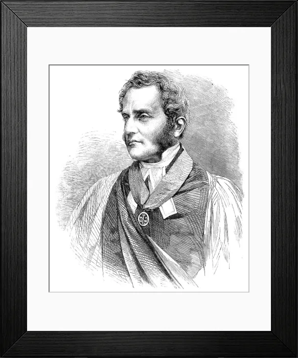 Framed Print : The Very Rev. Arthur Penrhyn Stanley, D.D. the new Dean of Westminster, 1864. Creator: Unknown Framed Print : The Very Rev. Arthur Penrhyn Stanley, D.D. the new Dean of Westminster, 1864. Creator: Unknown