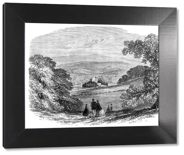 Braemar, from the Garden of the Invercauld Arms, 1864. Creator: Unknown
