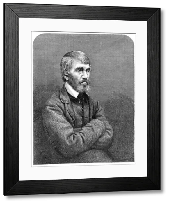 Framed Print : Thomas Carlyle, 1864. Creator: Mason Jackson Framed Print : Thomas Carlyle, 1864. Creator: Mason Jackson